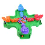 Jeu de soci�t� dinosaures affam�s manger des haricots, 4 joueurs famille interactif parent - enfant manger ...