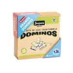 Jeu de societe grands dominos bois - coffret bois Jeu de societe grands dominos bois - coffret bois
