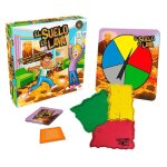 Jeu de soci�t� interactif - bizak - el suelo es lava - 25 pierres en mousse - 27 cartes de d�fi - roulette ...