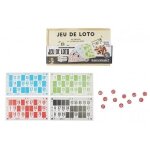 Jeu de socit loto - coffret kit jeu en bois