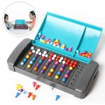 Jeu de soci�t� miniature pour enfants, jeu de voyage casse code, educatif, d�veloppement intellectuel, ...