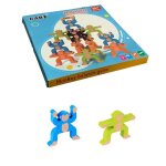 Jeux de soci�t� montessori en bois pour enfants, blocs d'equilibre animaux, jeu de construction educatif ...