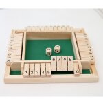 Jeu de société numérique en bois avec tongs a quatre faces, amusant, pour parents et enfants, jeu de ... Jeu de société numérique en bois avec tongs a quatre faces, amusant, pour parents et enfants, jeu de ...