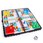 Jeu de société portable pour enfants, jeu de voyage magnétique pliable, tapis d'échecs volant, ensemble ... Jeu de société portable pour enfants, jeu de voyage magnétique pliable, tapis d'échecs volant, ensemble ...