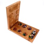 Jeu de socit portable avec table pliante pour enfants, meilleur ensemble de jeux d'checs en famille, ...