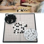 Jeu de soci�t� de strat�gie chinoise classique magn�tique go, accessoires de jeu de soci�t� de voyage ...