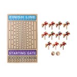 Jeu de soci�t� sur les courses de chevaux - jeu familial amusant pour les 12 ans et plus