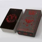 Jeu de soci�t� de tarot occulaire, 78 cartes, version anglaise, oracle complet, pour f�te en famille, ...
