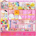 Jeu de soulagement de stress diy en silicone avec matriel et moule pour femmes pour l'artisanat de argile ...