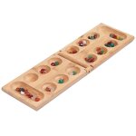 Jeu de stratgie classique pour enfants, jeu de socit pliable, gemme africaine
