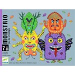Jeu de strat�gie - djeco - monstrio - 72 cartes - coloris unique - 15 min