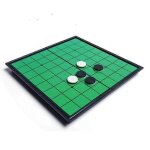 Jeu de stratgie reversi ¿ plateau magntique pliable de 25 cm pour le jeu classique othello