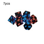 Jeu de table avec lumière led, 7 pièces, coloré, pour ktv, bar, divertissement Jeu de table avec lumière led, 7 pièces, coloré, pour ktv, bar, divertissement
