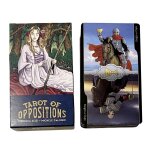 Jeu de tarot version anglaise, 78 cartes, jeu de socit, de divination, destin, divertissement familial ...