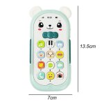 Jeu de t�l�phone portable musical color� pour b�b�, r�sistant aux chutes electriques, jouets d'apprentissage ...