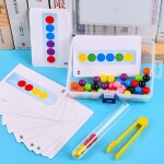 Jeu de test montessori et de concentration logique, jouets educatifs pour entraînement a la motricité ... Jeu de test montessori et de concentration logique, jouets educatifs pour entraînement a la motricité ...