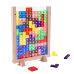 Jeu tetris en 3d pour enfants, blocs de construction créatifs, pour ordinateur de bureau russe, planche ... Jeu tetris en 3d pour enfants, blocs de construction créatifs, pour ordinateur de bureau russe, planche ...