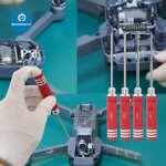 Jeu de tournevis hexagonaux 1. 5 / 2 / 2. 5 / 3mm, kit d'outils pour h�licopt�re rc, drones dji parrot, ...