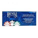 Jeu traditionnel bicycle - 100 jetons de poker 8g en argile