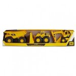 Jeu de vhicules jaune plastique 18 cm (3 pcs)