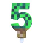 Jeu vidéo - bougies d'anniversaire - chiffres 5 pixels - bougie gamer 5 ans - bougie d'anniversaire pour ... Jeu vidéo - bougies d'anniversaire - chiffres 5 pixels - bougie gamer 5 ans - bougie d'anniversaire pour ...