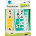 Jeu de voyage plateau loto 12 cartes