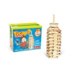 Jeujura - jouet en bois - construction - tecap classic - baril 100 planchettes
