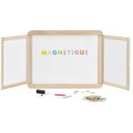Jeujura tableau mural triptyque magnetique