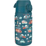 Jexnovashop - gourde enfant, inox l�ger, 400ml, non isol�, anti - fuite, facile a ouvrir, verrouillage ...