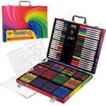Jexnovashop - malette de dessin enfant kit dessin coloriage crayons de couleur crayons gel paillet�s ...