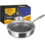 Jexnovashop - pole de 28 cm avec couvercle tri - ply a 3 couches, gris