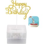 Jexnovashop - tirelire a gteau drle jouet ensemble de tirelire de gteau danniversaire avec 20 sacs ...