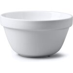 Jexnovashop - wm bartleet & sons bassine a pudding traditionnelle en porcelaine blanc 13 cm / 375 ml