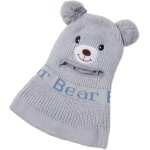 Jfkjg - chapeau en laine cratif pour enfants, chapeau tricot de dessin anim mignon, chapeau coupe ...