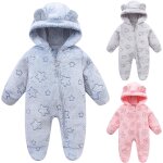 Jfkjg - combinaison de neige d'hiver pour nouveau - né bébé avec oreilles d'ours en grenouillère a capuche ... Jfkjg - combinaison de neige d'hiver pour nouveau - né bébé avec oreilles d'ours en grenouillère a capuche ...