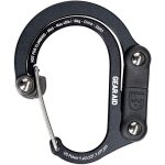 Jfkjg - gear aid heroclip (mini) mousqueton et crochet, pour suspendre des sacs, pochettes, lanternes, ...