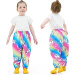 Jfkjg - pantalon de pluie enfants impermable coupe - vent pantalon boue non double salopette pluie ...