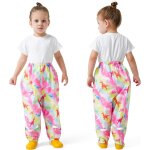 Jfkjg - pantalon de pluie enfants impermable coupe - vent pantalon boue non double salopette pluie ...