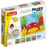 Jgd - jumbo peggy, 20 pcs, jeux de construction et mosaique enfant, jouet enfant 2 ans  5 ans, jouets ...