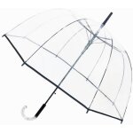 Jgd - parapluie - anti - vent - 8 baleines en vrais fibres - transparent - long cloche - extreme solide ...