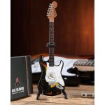 Jimi hendrix - jimi hendrix signature burnt fender stratocaster mini guitar repl
