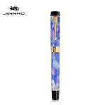 Jinhao - stylo plume en rsine transparente pour documents, stylos de luxe, plume extra fine, fournitures ...
