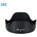 Jjc lh - ha036 capuchon pour objectifs 7, 5 cm rond noir