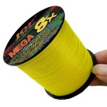 Jof japon 8x 8 brins tress ligne de pche 1000m multifilament pe fil mouche mer eau sale tissage extrme ...