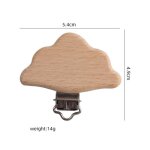 Jofor - attache - ttine rglable en silicone pour bb, clip anti - chute de qualit alimentaire, support ...