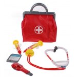 Johntoy - sac de m�decin avec des accessoires - 6 pi�ces