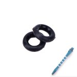 Joints en caoutchouc silicone rond, joints toriques, tiges en caoutchouc / volants, rondelle de poign�e, ...