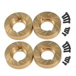 Joint de direction en laiton 4xrc, porte - moyeu de direction pour chenille 1 / 10 rc