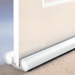 Joint de porte pliable blanc