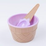 Jolis bols a glace pour enfants, 1 pi�ce / ensemble a, pour couples, pour dessert, avec cuill�re, vaisselle ...